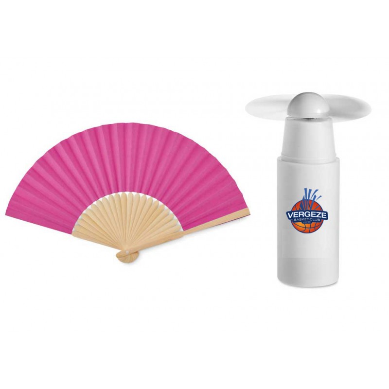 Pack fraicheur éventail et ventilateur