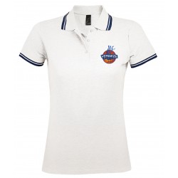 Polo coton femme