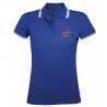 Polo coton femme